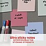 Staples Ultra Sticky Notes, 4" x 4", Ocean Mist Collection, 100 Sheets/Pad, 6 Pads/Pack (ST62876)~#|#~61A66F4A-A610-49FD-966683ACEB14DA38_sc7