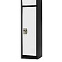 AdirOffice 72" Single Tier Black and White Storage Locker (ADI629-201-B-W)~#|#~61B315B2-73B3-4E76-90951AA7B87AF218_sc7