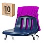 Seat Sack Seat Storage, 9.45" x 8.46" x 3.94", Purple, 10/Pack (50101BUNDLE)~#|#~61C44337-793E-4EC1-B19CD51D7DFA422F_sc7