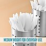 Perk™ Eco Compostable PLA Knife, Medium-Weight, White, 1800/Carton (PK56199CT)~#|#~61C712A9-64CA-4D63-9FEDE43E8A03514A_sc7
