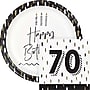 Say Hooray! Golden Wishes Birthday Props Paper Plates and Napkins Set, Multicolor, 48/Pack (DTC9506E702G)~#|#~61C8C137-FC38-487F-AF849D5265371375_sc7