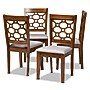 Baxton Studio Peter Modern Fabric Dining Chair, Grey/Walnut Brown, 4/Set (171-10951-HiT)~#|#~61C9F9F7-D002-42F7-B5C2B84C9E230377_sc7