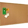 Lorell 36" Bulletin Board, Brown Oak Frame (LLR19767)~#|#~61E93FFB-FD58-43B7-A256314A1261882A_sc7