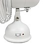 Good Housekeeping Retro 5" Oscillating Desk Fan, Matte White (92522)~#|#~62003D4C-66AE-44A4-B603AEF0AB1B3BD9_sc7