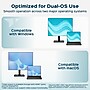 Turonic Dock Hub Mini 8-in-1 Universal Docking Station for Windows and macOS, Silver (BYL-2401)~#|#~620F5359-19F7-45F1-BF6AFAF24F8F7846_sc7
