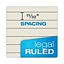 TOPS Prism+ Writing Notepads, 8-1/2" x 11-3/4", Legal Ruled, Ivory, 50 Sheets/Pad, 12 Pads/Pack (63130)~#|#~622F8FDB-8193-49BF-820DD4CA7D35CB14_sc7