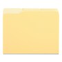 Universal File Folder, Straight Cut, Letter Size, Yellow, 100/Box (UNV12304)~#|#~62467C5D-5236-466A-996D2662EE652429_sc7