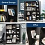 Sauder HomePlus 71"H Storage Cabinet with 12 Shelves, Raven Oak (446898)~#|#~624864AE-64D6-4BC0-96EBAF259259F6B7_sc7