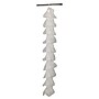 Household Essentials 62" 20-Pocket Canvas Closet Shoe File with Plastic Pockets and Hook, Cream (HH311390)~#|#~62522E4A-8B76-4BC7-B5FF6C214E9E5BC1_sc7