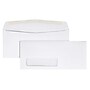 Quality Park Flap-Stik V-Flap #10 Window Envelope 4 1/8" x 9 1/2", White, 500/Box (QUA90120)~#|#~625602F1-C981-440D-BD9E2D067F963EBF_sc7