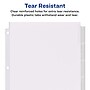 Avery Big Tab Extra-Wide Insertable Paper Dividers, 5 Tab, Clear, Clear Reinforced (11221)~#|#~6256C7F3-AA1E-4358-961D05216EB29AF9_sc7
