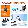 Delton 50X Pro Wireless Noise Canceling Bluetooth Mono Computer On-Ear Headset, Black (DBTHEAD50XBTDL)~#|#~625C35C8-FD67-4488-9E57EE6013CA3854_sc7