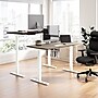 Bush Business Furniture Move 60 Series 60"W L Shaped Adjustable Standing Desk, Modern Hickory (M6SL6078MHWK)~#|#~626418D9-AAB1-4C34-A7BC0D139F7A6CB0_sc7