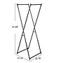 Household Essentials Indoor Drying Rack, Black (HE1116)~#|#~62879DA9-F0F5-4EE3-BF452CE0F84D5642_sc7