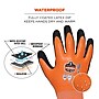 Ergodyne ProFlex 7551 Waterproof Cut-Resistant Winter Work Gloves, ANSI A5, Orange, XL, 1 Pair (17675)~#|#~628B5BB2-922A-4867-877C2166E094F033_sc7