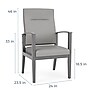Lesro Amherst Wood Vinyl Guest Chair, Gray (AW1108.WNA-01CHGY)~#|#~6295DB16-271B-467C-9B94F6AFB8F9C567_sc7