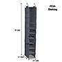 Household Essentials Hanging Closet Organizer, 10 Shelf (HE1064) ~#|#~62A09743-0764-4A60-A4780D2EC54A1531_sc7