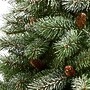 Nearly Natural 6' Snowed French Alps Mountain Pine Artificial Christmas Tree with 583 Bendable Branches and Pine Cones (T1859)~#|#~62C2320D-A65F-4875-83F73041AEE769DB_sc7