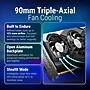 PNY NVIDIA GeForce RTX 5070 OC Triple Fan PCIe 5.0 12GB GDDR7 Gaming Graphics Card, 2325 MHz Core, Black (VCG507012TFXPB1-O)~#|#~62F2375F-4A81-4A19-8D041B6AF624C7C1_sc7