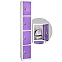 AdirOffice 72" 4-Tier Purple Storage Locker, 4/Pack (629-204-PUR-4PK)~#|#~62F33BF0-8B9E-42BC-A07175F6C4DC3D91_sc7