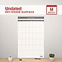 Staples 24" x 36" Monthly Dry-Erase Wall Calendar, Reversible, White/Gray (ST60365-25)~#|#~630DF757-C805-49FC-9D925C8B293A6EBC_sc7