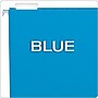 Pendaflex Recycled Hanging File Folders, 1/5 Tab, Letter Size, Blue, 25/Box (81603)~#|#~632E9279-3428-4677-81B528BCA6335DFB_sc7