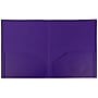 JAM Paper Heavy Duty 2-Pocket Plastic Presentation Folders, Assorted Fashion Colors, 6/Pack (383HFASSRT)~#|#~63437B3C-813B-45FB-A48A882E7AD3FDE4_sc7