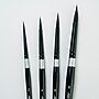 Silver Brush Black Velvet Medium Round Brushes, 4/Pack (SLVBV3055)~#|#~63483FD9-E8DB-4316-B80BE4B6D5FFE349_sc7