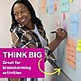 Post-it Super Sticky Big Notes, 8" x 8", Papaya Fizz, 30 Sheet/Pad, 1 Pad (BN-8PFZ)~#|#~634E550D-2B70-445C-A9B1963E5399618D_sc7