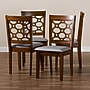 Baxton Studio Peter Modern Fabric Dining Chair, Grey/Walnut Brown, 4/Set (171-10951-HiT)~#|#~634EFB17-062A-409C-89CF7975E09C0F12_sc7