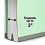 Staples® 60% Recycled Classification Folders, 3" Expansion, Letter Size, Light Green, 25/Box (TR18354)~#|#~63543187-5D39-4D69-B3F751A75866004C_sc7