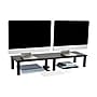 Mind Reader Adjustable Dual Monitor Stand, Black (DUBMO-BLK)~#|#~635B886C-F7C8-449A-BA5835823D9F3099_sc7