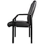 Boss Leather Guest Chair, Black (B689)~#|#~6371AF1D-2EA1-4341-AE8F0078AF9B5C12_sc7