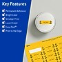 Avery Laser/Inkjet Rectangle Multipurpose Labels, 1" x 1.5", Bright Yellow, 640/Pack (94219)~#|#~637202F2-7122-49C2-8CD919ED0A691D31_sc7