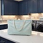 Household Essentials Krush 13" Rectangular Canvas Utility Tote with Handles, Teal/White (HH2242)~#|#~6379FAF9-044C-4175-984953B014BC18FA_sc7