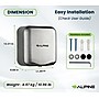 Alpine Industries Hemlock 110V Automatic Hand Dryer, Stainless Steel (400-10-SSB)~#|#~6394D1D7-3407-49D0-9B578D9BB2E9FC4B_sc7