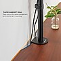 Mount-It! Dual Motor 60"W Electric Adjustable Standing Desk, Hazelnut Brown/Black (MI-18125)~#|#~63963F24-223B-461A-9141D18BB2C96A8F_sc7