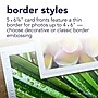 Strathmore Photo Mount Cards & Envelopes, 5" x 6.875", White, 50 Sheets/Pack (STTP1052321)~#|#~63B92786-6E31-4C4B-90D31D46A3437F22_sc7