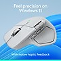 Logitech MX Master 4 Ergonomic Wireless Optical Bluetooth & USB Mouse, Pale Gray (910-007559)~#|#~63BA2072-1749-47AB-A7C8B88937FEE8ED_sc7