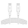 Belkin BoostCharge USB Type-C to USB Type-C Charging Cable, 6.6 ft., White, 2/Pack (CAB014bt2MWH2PK)~#|#~63E26A5D-7F94-4BD6-B7996C3A26CEF099_sc7