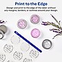 Avery Print-to-the-Edge Laser/Inkjet Round Labels, 2" Dia, Glossy Clear, 120 Labels/Pack (22825)~#|#~63E5166B-E0E3-43FE-9918FB994EFCA5D1_sc7
