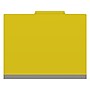 Medical Arts Press Pressboard Classification Folder, 1-Divider, 2" Expansion, Letter Size, Yellow, 10/Box (DV-T42-14-3YLW-PKT)~#|#~63E95E85-4217-45DF-BA6CD67D449F30C0_sc7