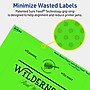 Avery Rectangle Multipurpose Labels, 5" x 6", Neon Green, 80/Pack (94257)~#|#~63FBA96E-C2B0-4132-B4EA7F1867F57D52_sc7