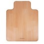 Mind Reader Hard Floor Chair Mat with Lip, 36" x 48'', Brown PVC (WDOFFCMAT-BRN)~#|#~63FEA26C-5B57-46EE-91311FECB71C4709_sc7