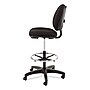 Alera® Interval Series Swivel Task Stool, 100% Acrylic With Tone-On-Tone Pattern, Black~#|#~63FF8E37-DDF0-4346-BADAD4CFFD0478BC_sc7