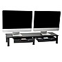 Mind Reader Anchor Adjustable Dual Monitor Stand, Up to 40" Monitors, Black (DUBMODR-BLK)~#|#~64050AF1-7368-4791-850DAE2D748F074E_sc7