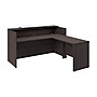 Bush Business Furniture Arrive 72"W L Shaped Reception Desk with Counter, Storm Gray (ARV009SG)~#|#~642CED03-B62B-418C-8283F7DEA6D4025D_sc7