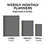 2027 TF Publishing Garden Bouquet 6.5" x 8"  Weekly & Monthly Standard Planner, Paperboard Cover, Multicolored (27-9222)~#|#~64303C1B-47D4-46FA-91F333B8E23B69B2_sc7