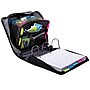 Case It King Sized Zip Tab 4" 3-Ring Zipper Binders, D-Ring, Black (D-186 BLK)~#|#~644CCEBF-D745-4D52-914A8CE1B7E1D10C_sc7