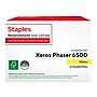 Staples Remanufactured 106R01596 Toner Cartridge Yellow High Yield Replacement for Xerox 106R01596~#|#~6454FCC0-64C9-43DB-A8977525330F489C_sc7